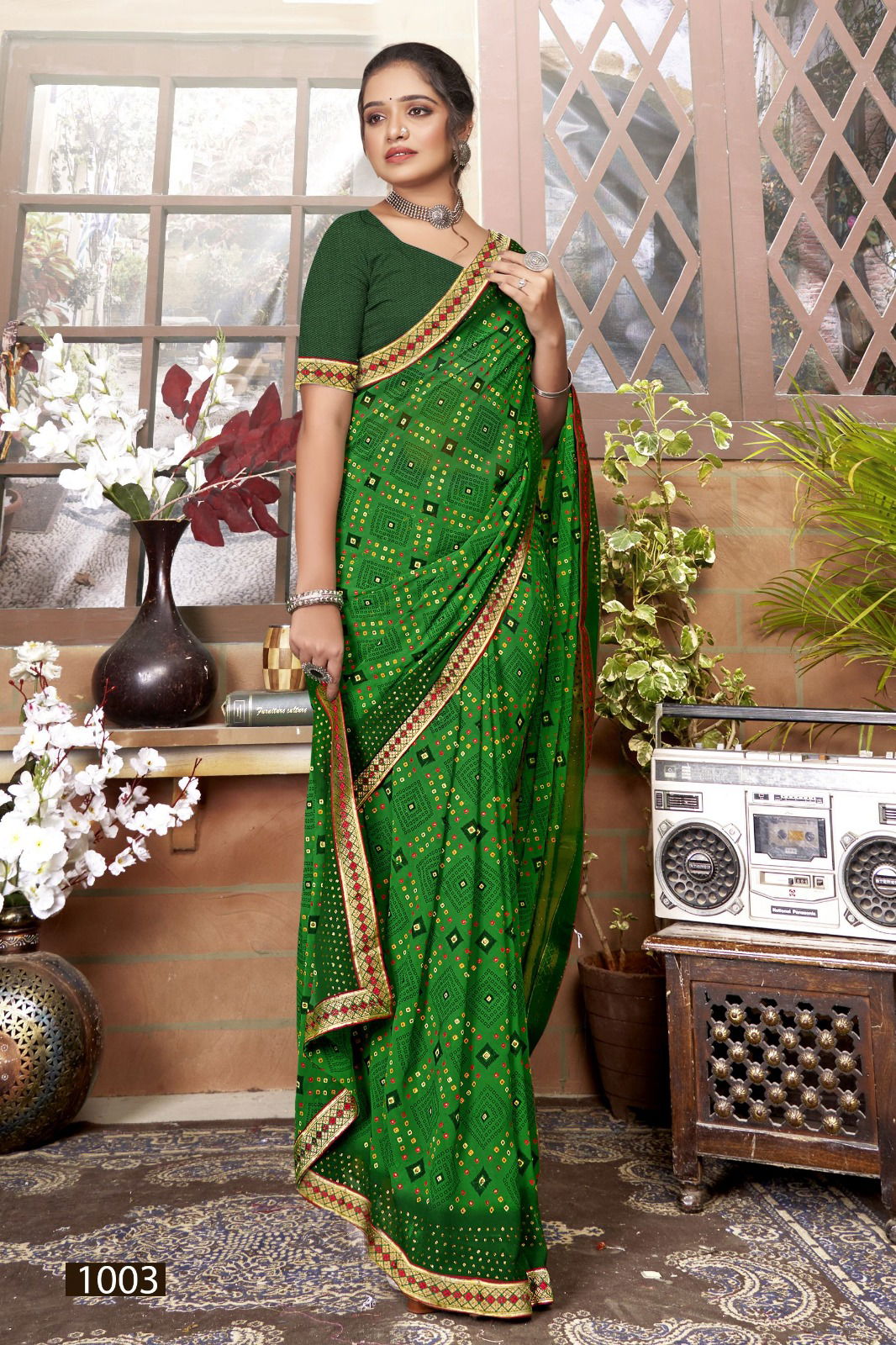 Gajban By Vallabhi Daily Wear Printed Georgette Sarees Wholesale Shop in Surat